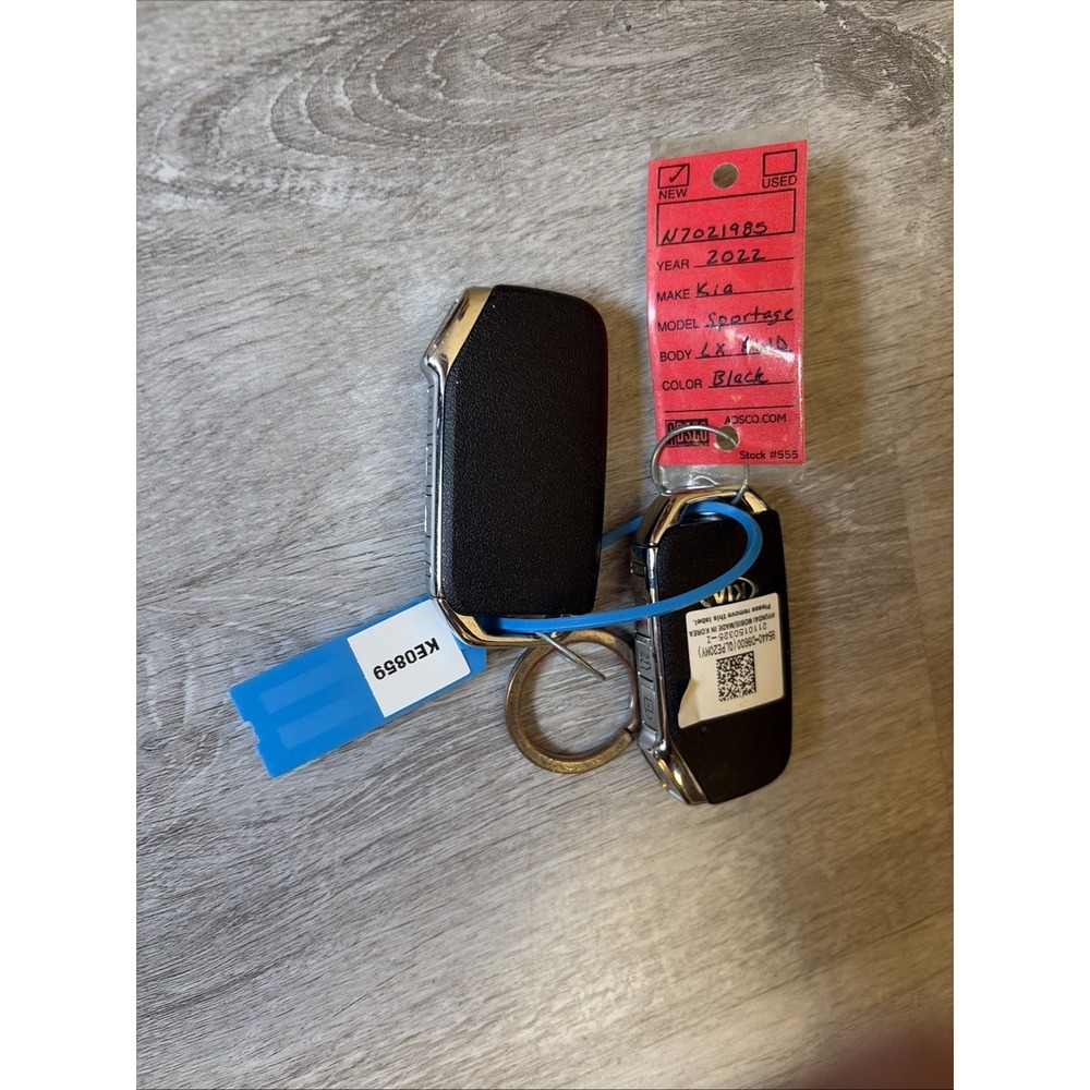 Kia Smart Key Fobs Lock Set Of 2 And Brand New #N7021985